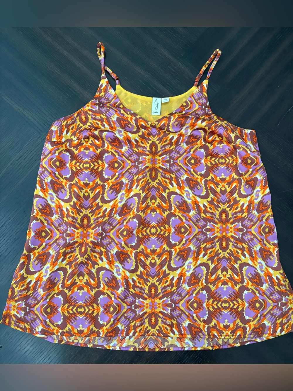 Joie Multicolor Printed Spaghetti-Strap Camisole